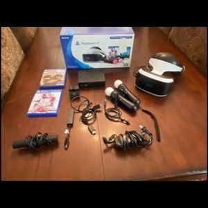 Playstation VR set with Joycons